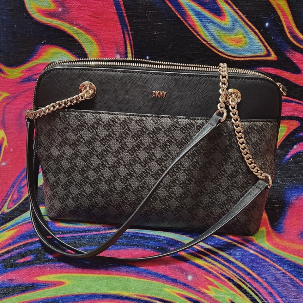 SOLD! DKNY handbag *gold hardware*